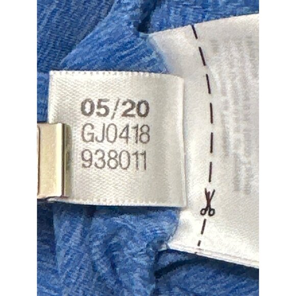 Adidas Aeroready Golf Polo Shirt Blue Mens Size Large Performance Activewear - Picture 6 of 9